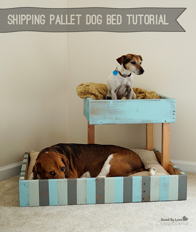 Wooden Pallet Dog Bed Plans Pallet Wood Projects