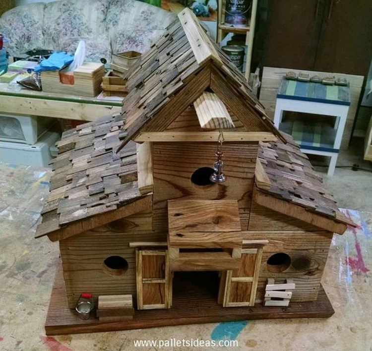 Pallet Wood Birdhouse Plans – Pallet Wood Projects