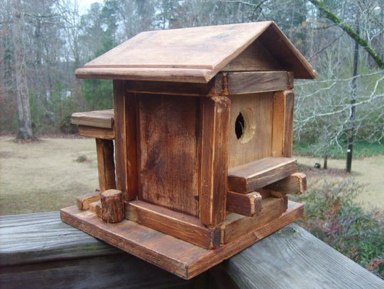 Pallet Wood Birdhouse Plans Pallet Wood Projects
