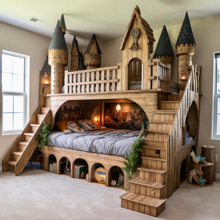 Kids Hogwarts Bed