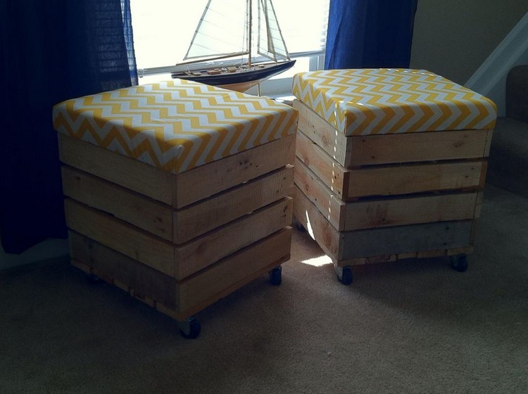 Wooden Pallet Stool Plans Pallet Wood Projects