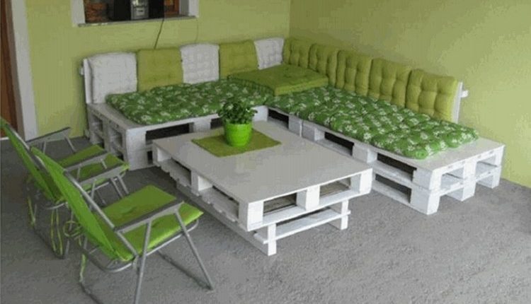 Pallet Made Couch