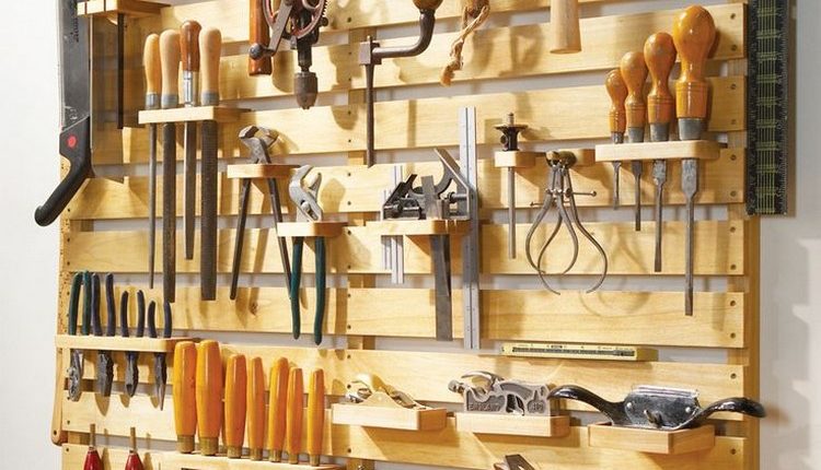 Pallet Tool Rack