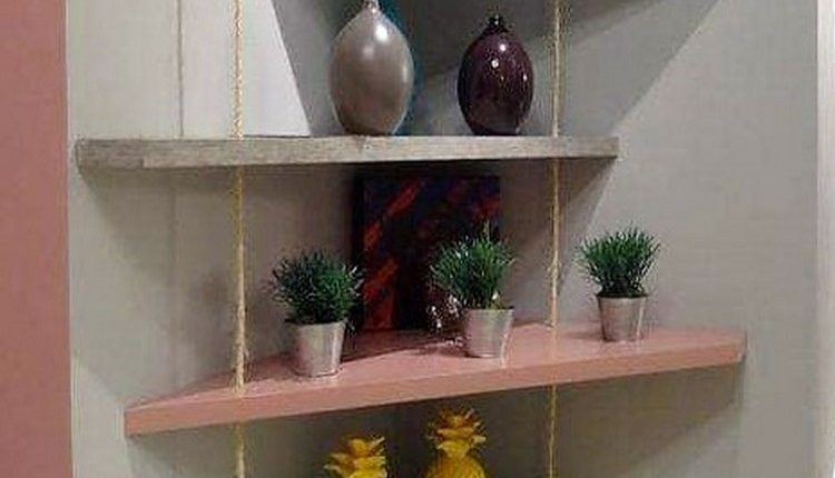 Beautiful Wall Corner Shelves