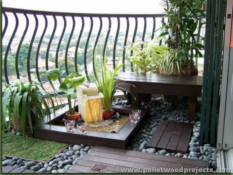 Ideas for Garden and Balcony Decor with Pallets Pallet Wood Projects