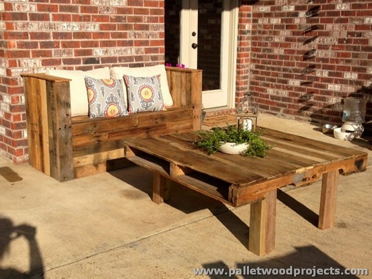 Recycled Pallet Patio Ideas – Pallet Wood Projects