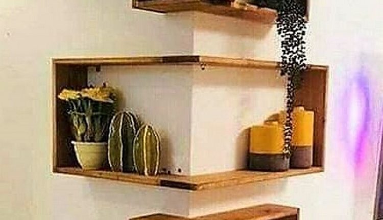 Wall Corner Shelving