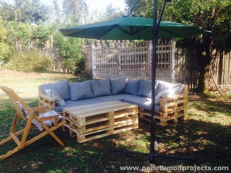 Pallet Garden Furniture Ideas – Pallet Wood Projects