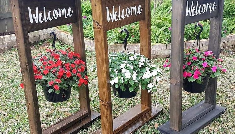 Garden Decor Hanging Planters