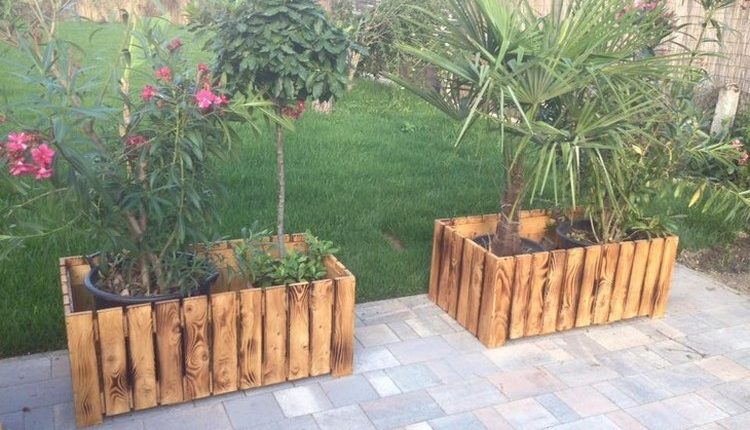 Wood Pallet Planters