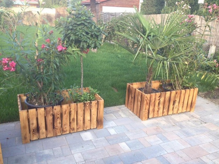 Wood Pallet Planters