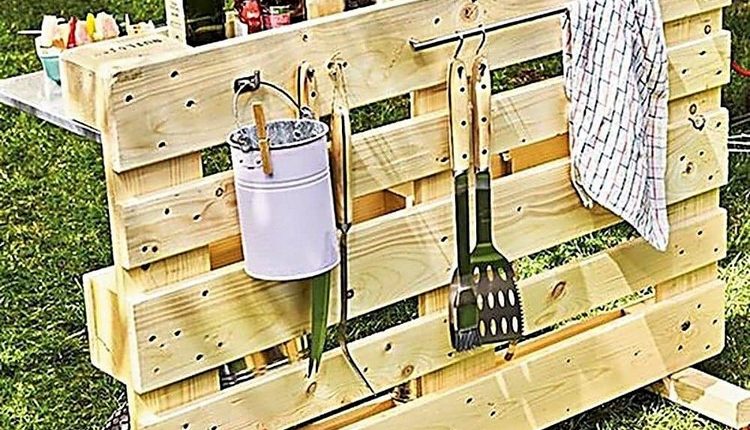 BBQ Grill Cart