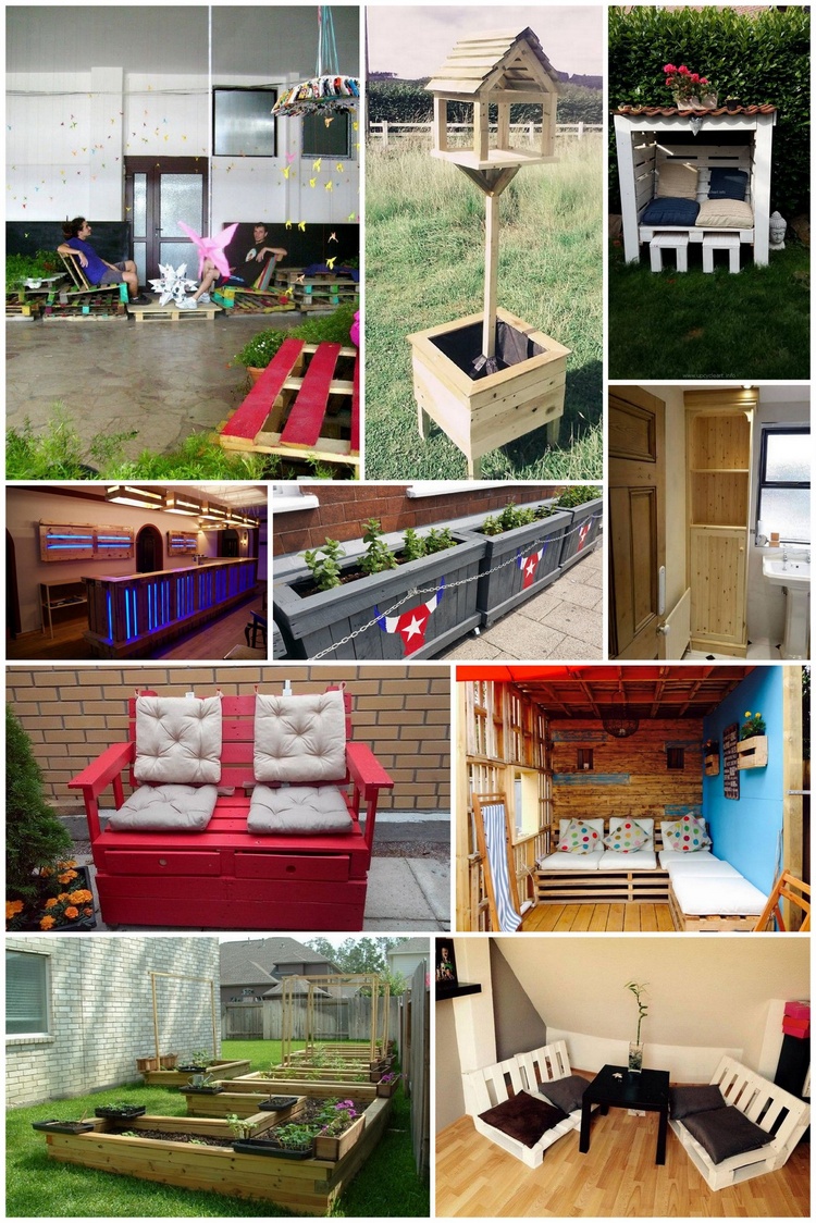 View of Genius Projects to Try With Wooden Pallets – Pallet Wood Projects