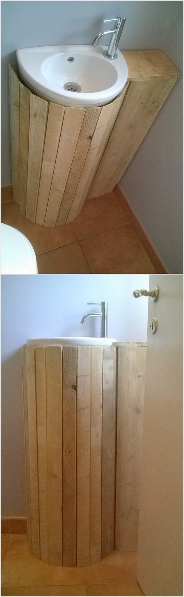 Pallet Bathroom Sink Pallet Wood Projects