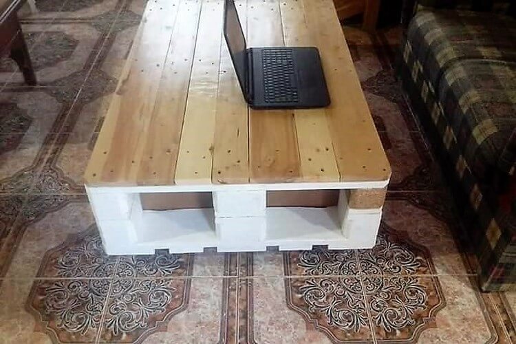DIY Pallet LiftUp Top Laptop / Coffee Table Pallet Wood Projects