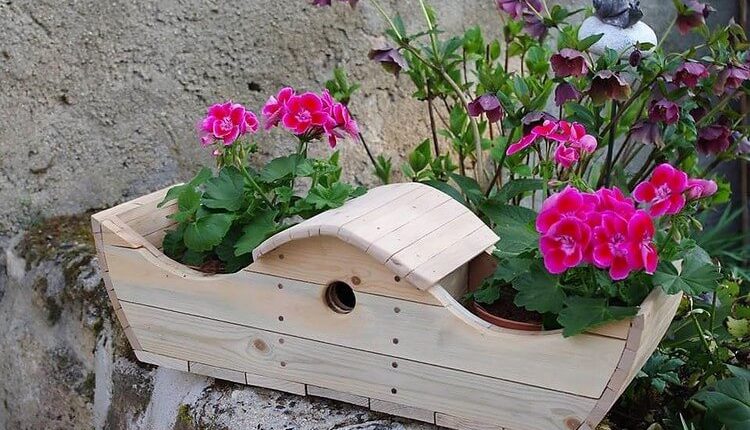 Wood Pallet Planter
