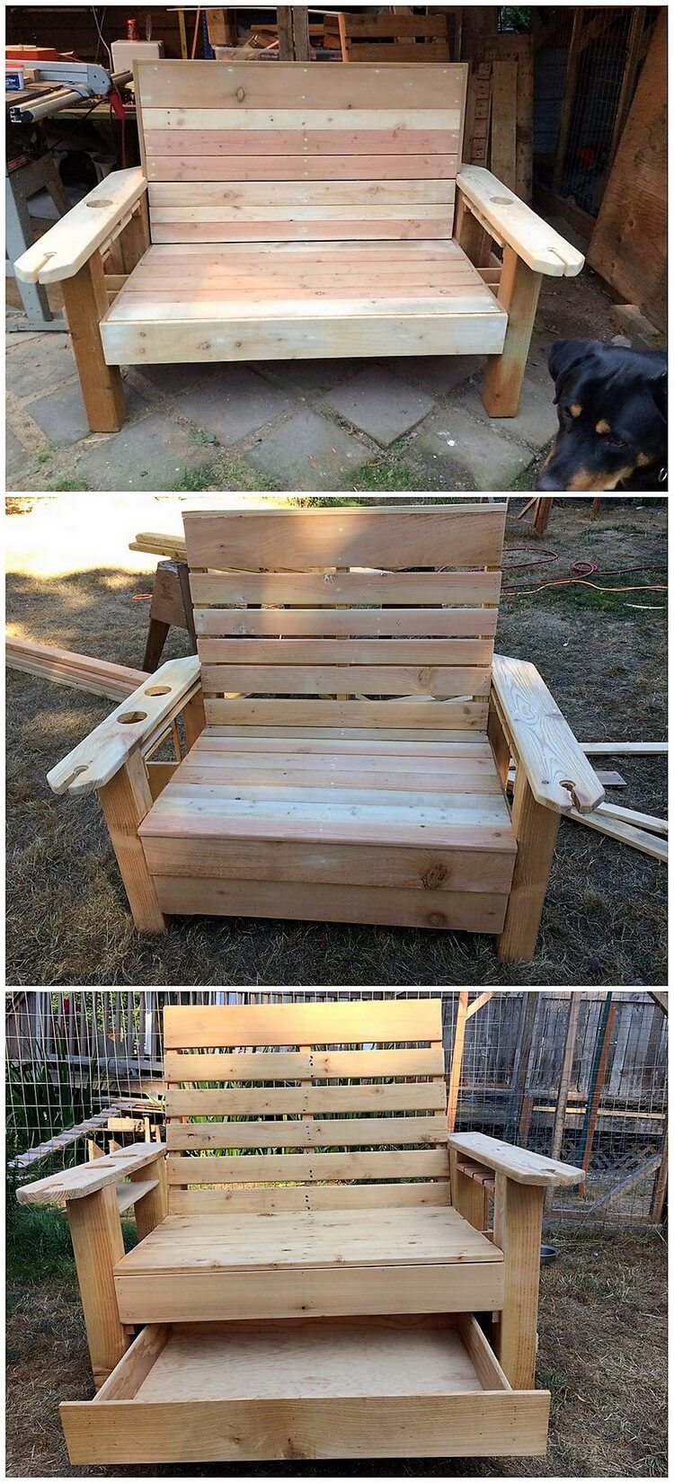 Picture of Fantastic Ways to Repurposed Old Shipping Pallets – Pallet Wood Projects