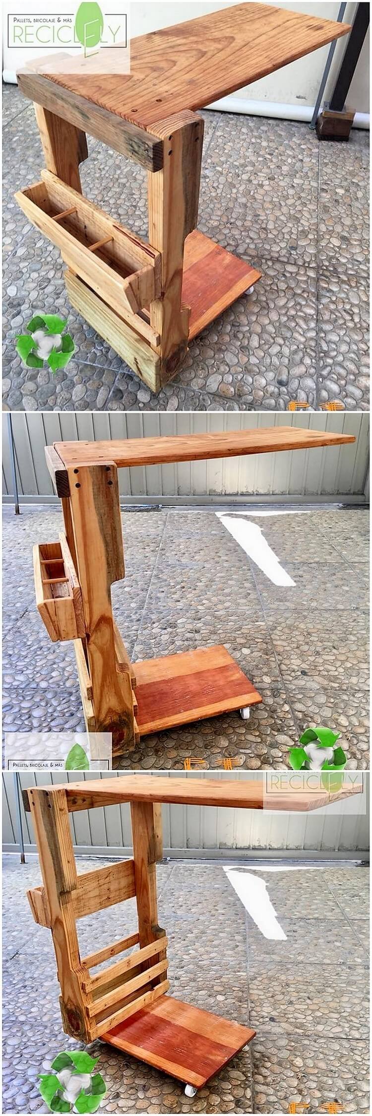 Pallet Laptop Table – Pallet Wood Projects