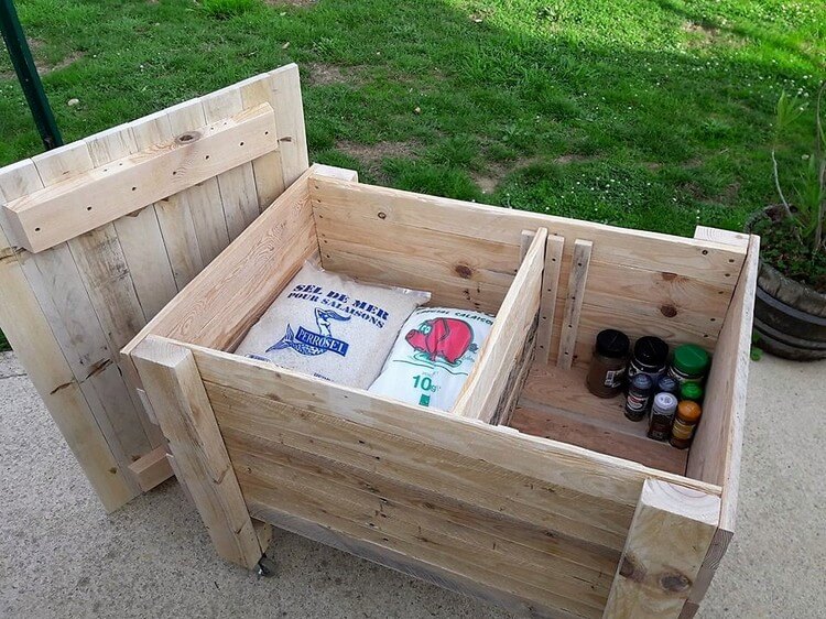 Storage Boxes Pallet Wood Projects