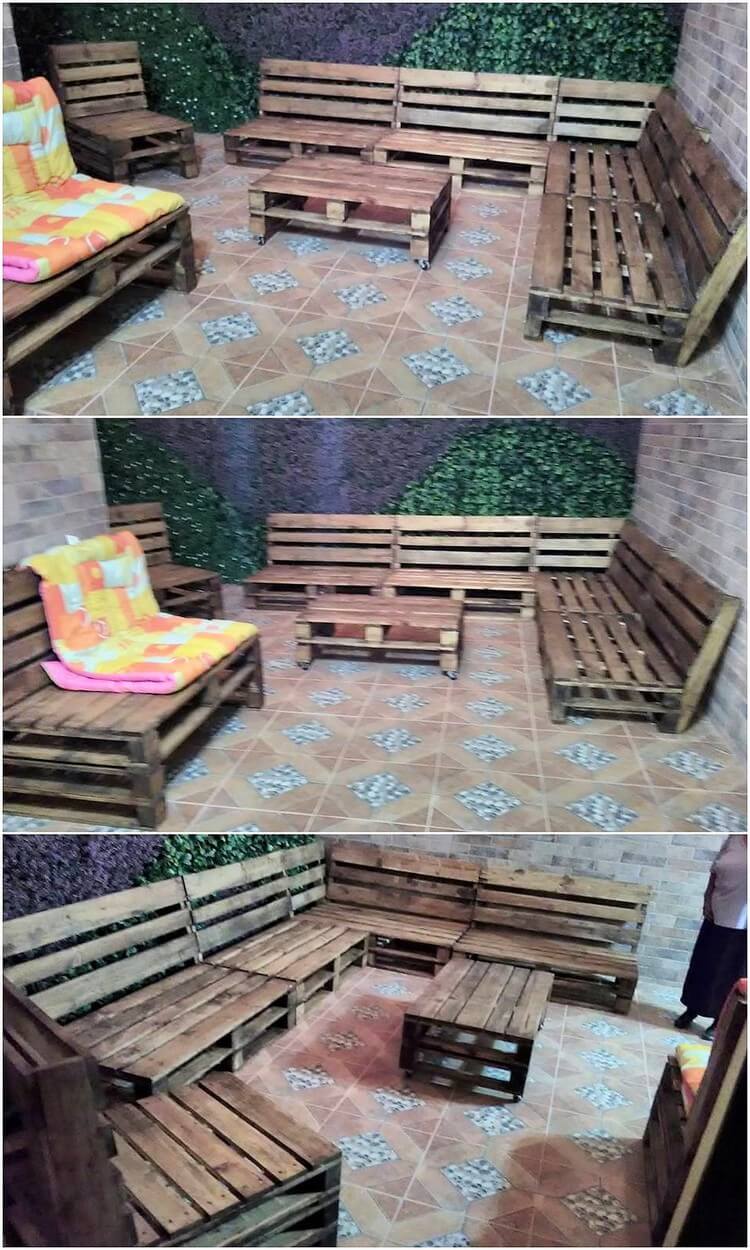 Pallet Corner Couch Pallet Wood Projects