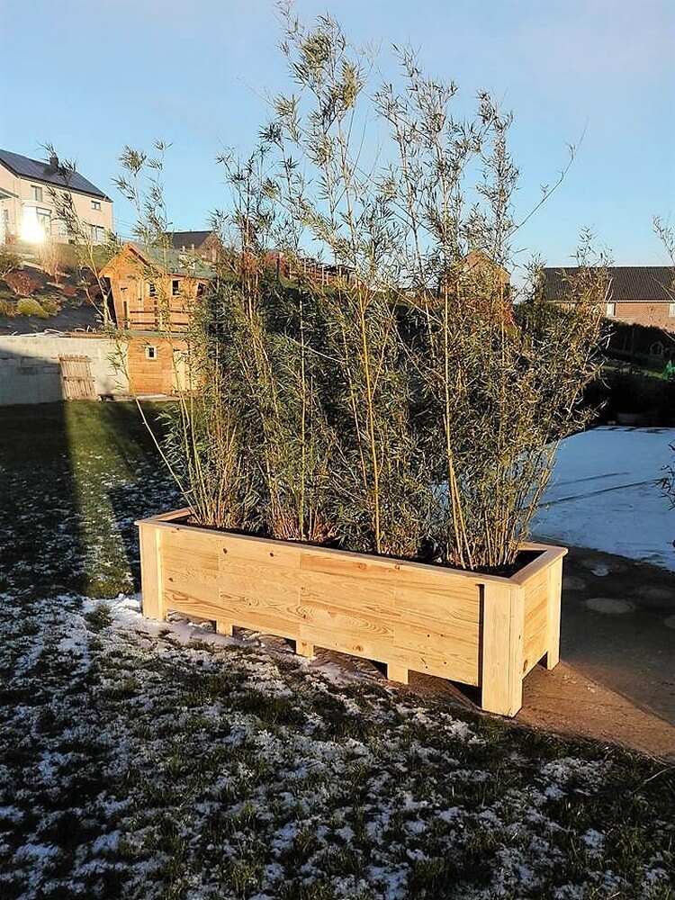 Image showcasing DIY Planter Box from Old Pallets: 7 Steps – Pallet Wood Projects