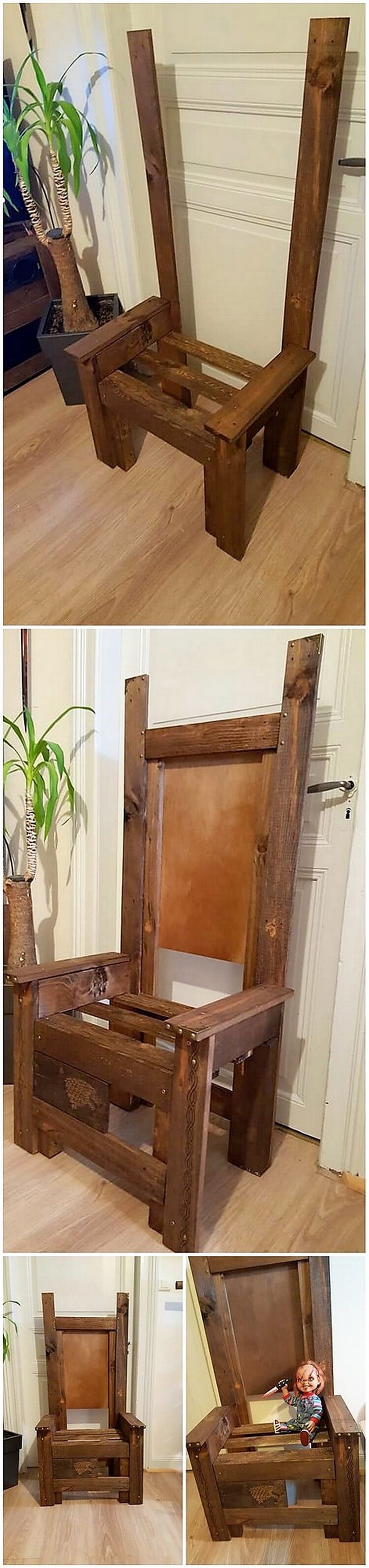 Pallet Chair for Kids – Pallet Wood Projects