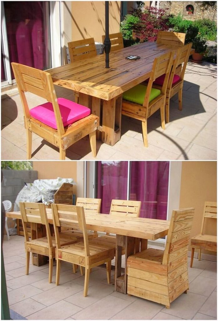 Genius Hacks with Recycled Wood Pallets Pallet Wood Projects