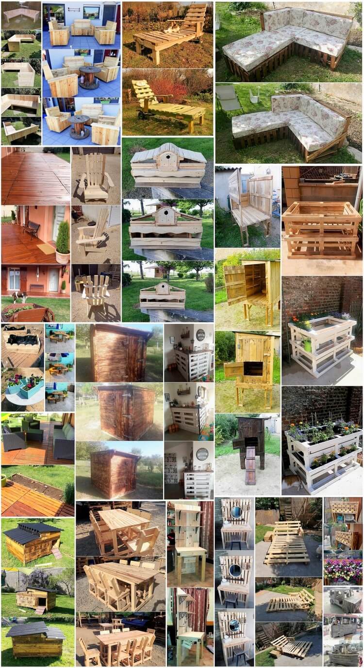 Genius Ways to Recycle Used Wood Pallets – Pallet Wood Projects