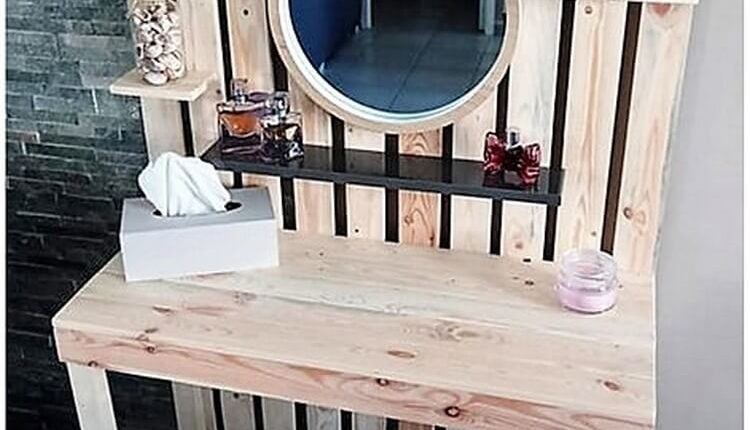 Pallet Dressing Table – Pallet Wood Projects