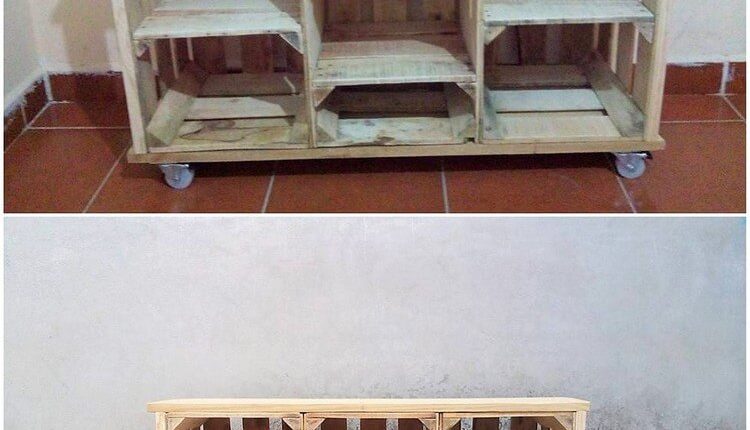 Pallet TV Stand or Media Table