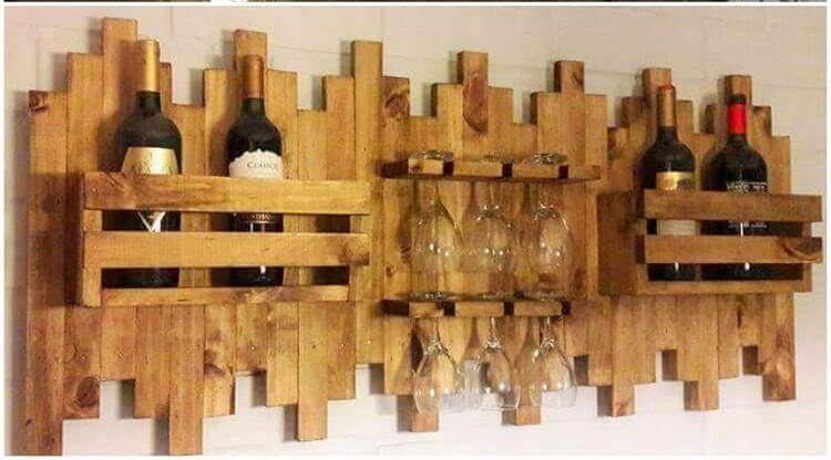 Pallet-Wine-Rack-with-Glass-Holders