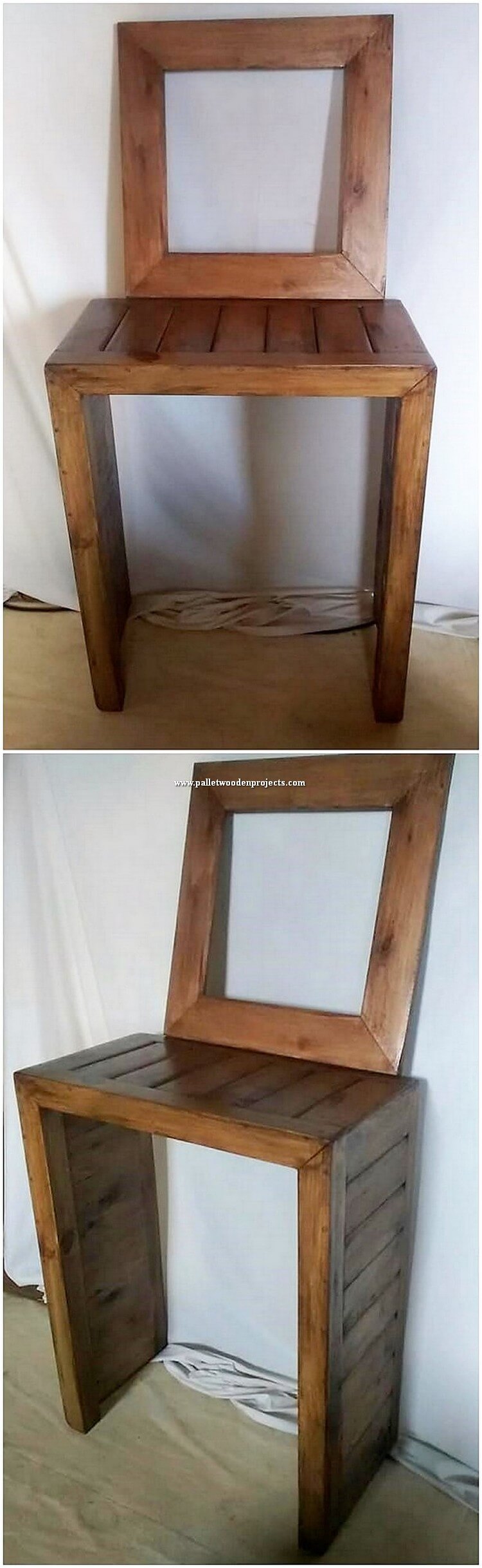 Pallet Dressing Table Pallet Wood Projects