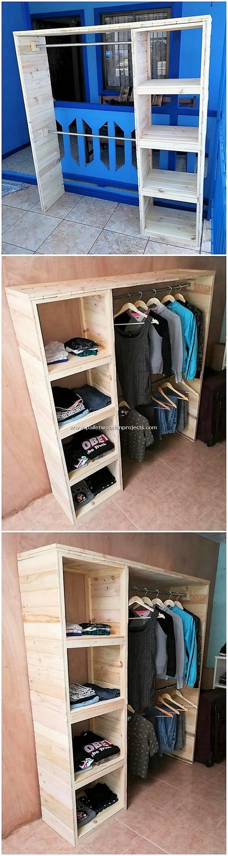 Pallet-Closet