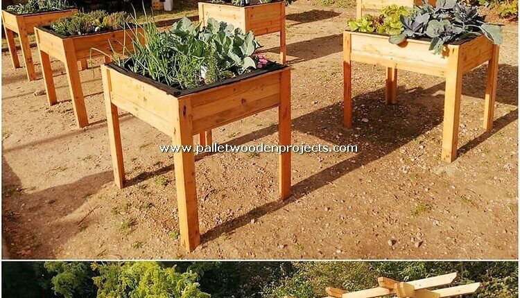 Pallet-Garden-Planters