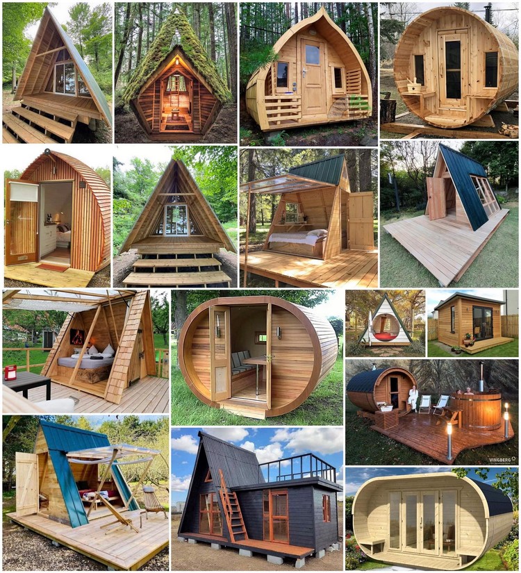 Stunning Garden Cabin - Off Grid Living Ideas