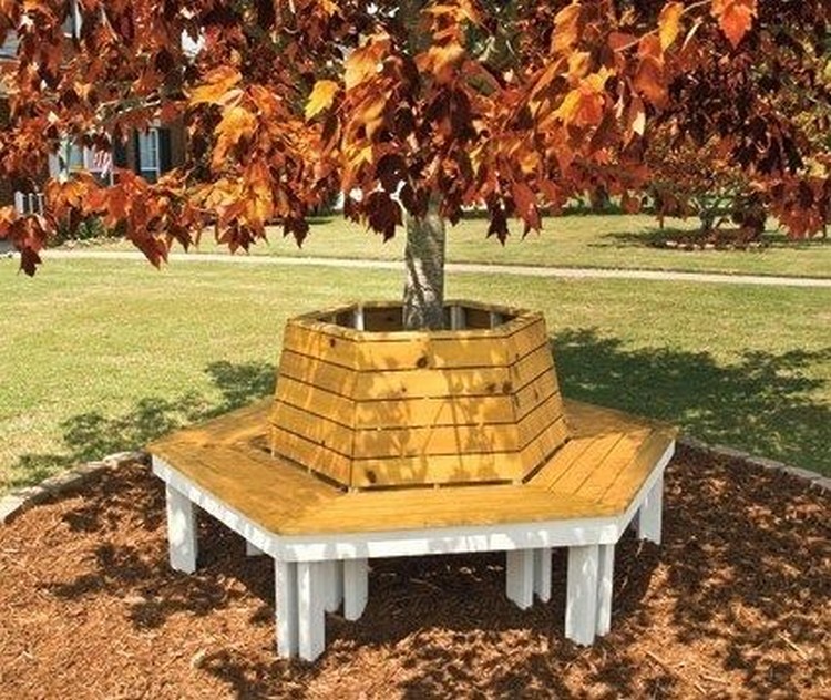 Tree Bench Idea (14)