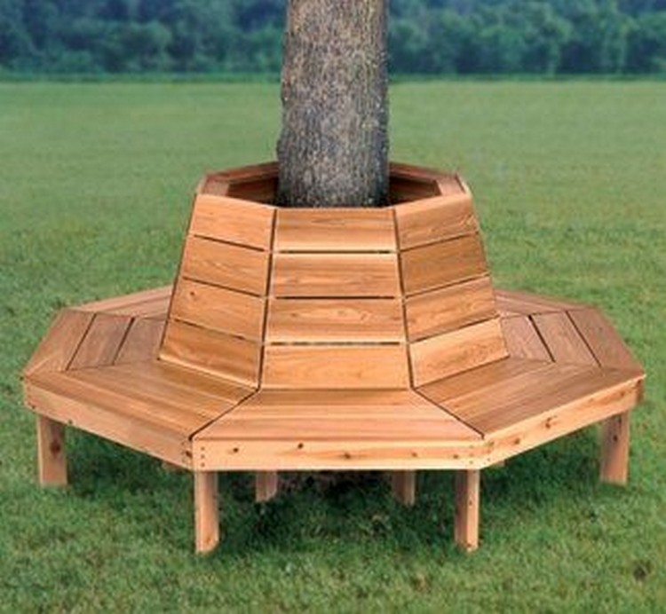 Tree Bench Idea (25)