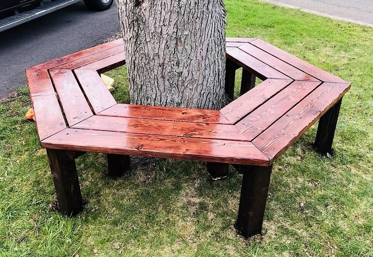Tree Bench Idea (6)